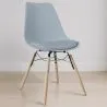Chaise de Salle à Manger avec Coussin - Design Scandinave et Pieds en Bois - Skögur image 7
