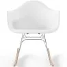 Chaise Berçante - Design Scandinave - Pieds en Bois et Métal - Nordika image 7