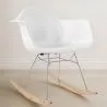 Chaise Berçante - Design Scandinave - Pieds en Bois et Métal - Nordika image 7