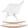 Chaise Berçante - Design Scandinave - Pieds en Bois et Métal - Nordika image 7