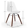 Chaise de Salle à Manger avec Coussin - Design Scandinave et Pieds en Bois Foncé - Skögur image 7