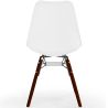 Chaise de Salle à Manger avec Coussin - Design Scandinave et Pieds en Bois Foncé - Skögur image 7