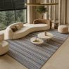 Grand Tapis au Design Ethnique Boho - (290x200 cm) - Velour image 7