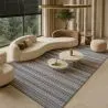 Grand Tapis au Design Ethnique Boho - (290x200 cm) - Velour image 7