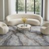 Grand Tapis au Design Moderne Effet Marbre - (290x200 cm) - Arezzo image 7