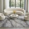 Grand Tapis au Design Moderne Effet Marbre - (290x200 cm) - Arezzo image 7