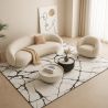 Grand Tapis au Design Moderne Effet Marbre - (290x200 cm) - Calico image 7