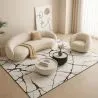 Grand Tapis au Design Moderne Effet Marbre - (290x200 cm) - Calico image 7