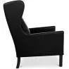 Fauteuil avec accoudoirs - Style rétro - Revêtu de cuir - Michal image 7