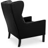 Fauteuil avec accoudoirs - Style rétro - Revêtu de cuir - Michal image 7