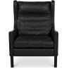 Fauteuil avec accoudoirs - Style rétro - Revêtu de cuir - Michal image 7