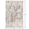 Grand Tapis Design Contemporain et Moderne - Beige (290x200 cm) - Ornate image 7