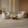 Grand Tapis Design Contemporain et Moderne - Beige (290x200 cm) - Celadon image 7
