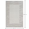 Grand Tapis Design Contemporain et Moderne - Beige (290x200 cm) - Celadon image 7