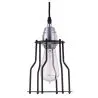 Lampe de plafond rétro - Lampe suspendue de style cage - Jail image 7