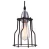 Lampe de plafond rétro - Lampe suspendue de style cage - Jail image 7