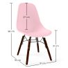 Chaise Enfant - Design Scandinave - Pieds en Bois Foncé - Skögur image 7