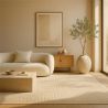 Grand Tapis Design Contemporain et Moderne - Beige (160x230 cm) - Rococo image 7