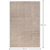 Grand Tapis Design Contemporain et Moderne - Beige (160x230 cm) - Rococo image 7