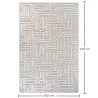 Grand Tapis Design Contemporain et Moderne - Beige (160x230 cm) - Rosella image 7