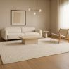 Grand Tapis Design Contemporain et Moderne - Beige (290x200 cm) - Rosella image 7