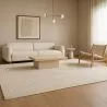 Grand Tapis Design Contemporain et Moderne - Beige (290x200 cm) - Rosella image 7