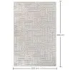 Grand Tapis Design Contemporain et Moderne - Beige (290x200 cm) - Rosella image 7