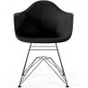 Chaise de Salle à Manger - Design Scandinave et Pieds en Métal Noir - Nordika image 7