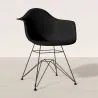 Chaise de Salle à Manger - Design Scandinave et Pieds en Métal Noir - Nordika image 7