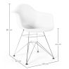 Chaise de Salle à Manger - Design Scandinave et Pieds en Métal - Nordika image 7