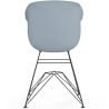 Chaise de Salle à Manger - Design Scandinave - Pieds Noirs - Polin image 7