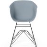 Chaise de Salle à Manger - Design Scandinave - Pieds Noirs - Polin image 7