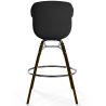 Tabouret de Bar - Design Scandinave - Pieds en Bois Foncé - Pirela image 7