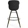 Tabouret de Bar - Design Scandinave - Pieds en Bois Foncé - Pirela image 7