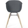 Chaise de Salle à Manger - Design Scandinave - Pieds en Bois Naturel - Polin image 7