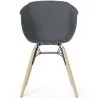 Chaise de Salle à Manger - Design Scandinave - Pieds en Bois Naturel - Polin image 7