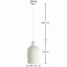 Suspension - Design minimaliste - Finition effet pierre - Sinur II image 7
