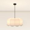 Suspension lampe Beige en lin – Style naturel et intemporel – Deral image 7