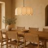 Suspension lampe Beige en lin – Style naturel et intemporel – Deral image 7