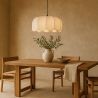 Suspension lampe Beige en lin – Style naturel et intemporel – Deral image 7