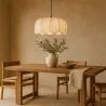 Suspension lampe Beige en lin – Style naturel et intemporel – Deral image 7