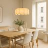 Suspension lampe Beige en lin – Style naturel et intemporel – Deral image 7