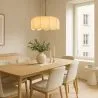 Suspension lampe Beige en lin – Style naturel et intemporel – Deral image 7