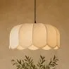 Suspension lampe Beige en lin – Style naturel et intemporel – Deral image 7