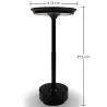 Lampe de table LED portable – rechargeable par USB – Yurea image 7