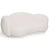 Canapé Courbe Rembourré En Bouclé Blanc – Design Moderne Et Élégant - Sorela image 7