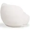 Canapé Courbe Rembourré En Bouclé Blanc – Design Moderne Et Élégant - Sorela image 7