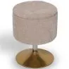 Tabouret Avec Rangement Rembourré En Chenille - Tony image 7