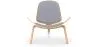 Fauteuil design - Fauteuil scandinave - Revêtement en tissu - Lucy image 7