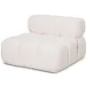 Fauteuil Rembourré En Tissu Bouclé - Compatible Avec Le Canapé Modulaire Bianca image 7